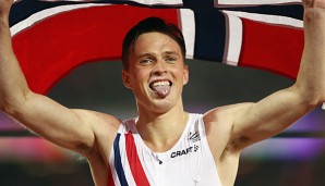 Karsten Warholm holte als erste Norweger über die 400 m Hürden überhaupt eine WM-Medaille