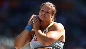 Christina Schwanitz darf sich Hoffnungen auf eine Goldmedaille machen.