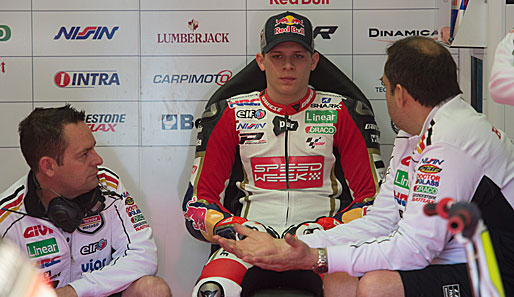 Keiene OP! Stefan Bradl (M.) wird erstmal auf die Zähne beißen