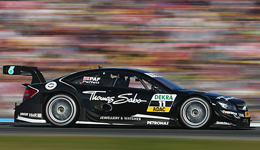 Gary Paffett tritt mit seinem Thomas Sabo Mercedes AMG am 14. Juli am Norisring an