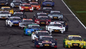 Der Start des DTM-Rennens in Oschersleben musste aufgrund von Nebel verschoben werden