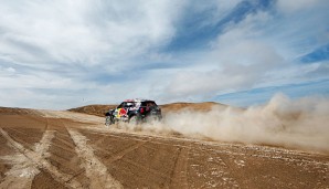 Nasser Al-Attiyah bestätigte seine Favoritenrolle bei der Rallye