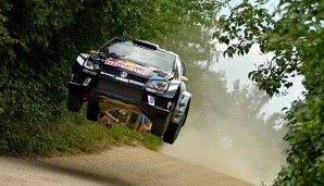 Andreas Mikkelsen profitierte von der Reifenpanne von Ott Tänak