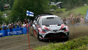 Lappi bedankte sich nach dem Rallye-Sieg als allererstes bei seinem Team