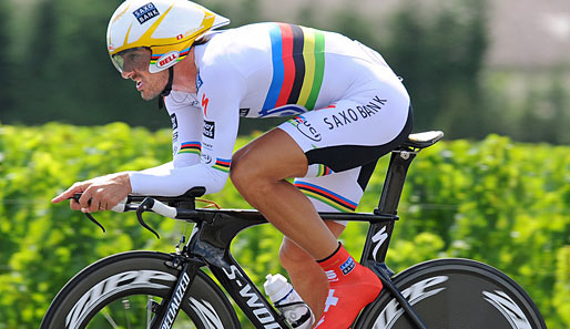 Fabian Cancellara gewann im Februar 2010 die Tour of Oman