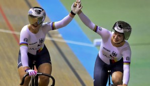 Kristina Vogel (l.) und Miriam Welte hatten bereits bei Olympia in London 2012 Gold gewonnen