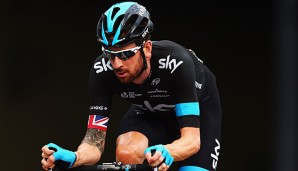 Bradley Wiggins feierte 2012 den Gewinn der Tour de France