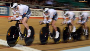 Der Bahn-Vierer möchte die Qualifikation für Rio 2016 klar machen