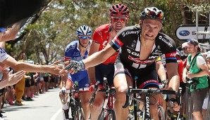 Marcel Kittel (vorne) konnte im Massensprint der letzten Etappe nicht eingreifen