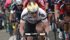 Andre Greipel bedankte sich nach seinem Sieg bei seinen Kollegen