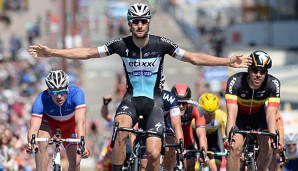 Tom Boonen geht für das Team Etixx-Quick Step an den Start