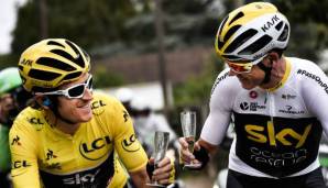 Geraint Thomas wird dieses Mal ohne Chris Froome auskommen müssen. Im letzten Jahr war Froome - durch seine Formkrise - der Edelhelfer von Thomas.