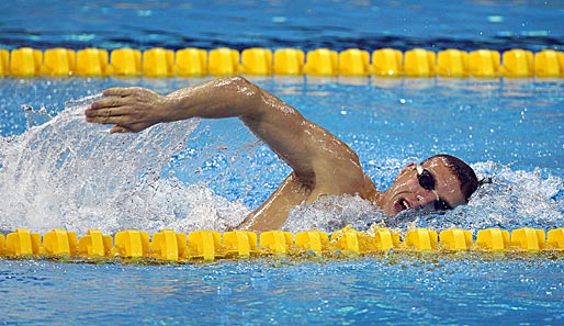 Paul Biedermann holte sich im 400-m-Finale die Bronzemedaille