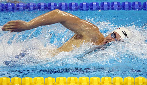 Paul Biedermann gewann das Halbfinale über 200 Meter Freistil