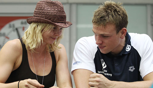 Paul Biedermann und Britta Steffen haben beim Meeting in Berlin locker das Finale erreicht