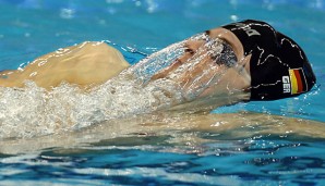 Christian Diener hat das Finale über 200 m Rücken verpasst