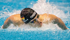 Franziska Hentke erreichte problemlos das Halbfinale über 200 m Schmetterling