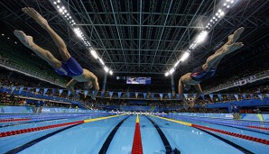 Marius Koch wurde Achter über 100m Freistil