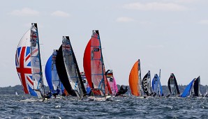 Die jährlich stattfindende Kieler Woche ist eines der größten Segelsportereignisse der Welt