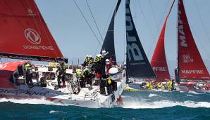 Das 13. Volvo Ocean Race wurde am 22. Oktober im spanischen Alicante gestartet.