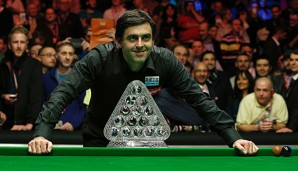 Ronnie O'Sullivan spielte in London sein erstes Major-Turnier seit neun Monaten