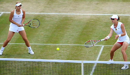 Besiegten im Achtelfinale Sorana Cristea und Ayumi Morita: Sabine Lisicki (l.) und Sam Stosur