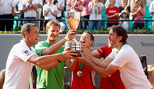 Deutschland verteidigt 2012 beim World Team Cup in Düsseldorf den Titel