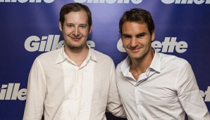 SPOX-Sports-Chef Florian Regelmann traf Roger Federer in der Schweiz