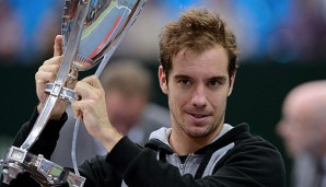 Richard Gasquet feierte in Moskau seinen zehnten Titel auf der ATP-Tour