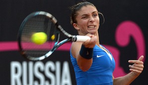 Sara Errani gewann den Fed-Cup mit Italien durch einen deutlichen 3:0-Sieg gegen Russland