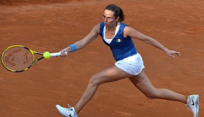 Roberta Vinci brachte ihr Team mit einem Sieg über Alexandra Panowa in Führung