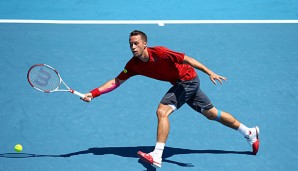 Philipp Kohlschreiber steht beim Turnier in Auckland im Achtelfinale