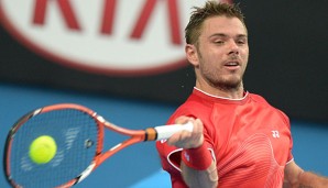 Stanislas Wawrinka steht auf Platz acht der Weltrangliste