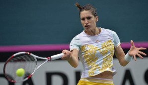 Andrea Petkovic konnte sich überraschend gegen Dominika Cibulkova durchsetzen