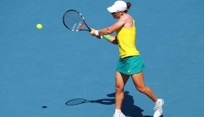 Samantha Stosur holte mit ihrem Sieg gegen Viktoria Kan den entscheidenden Punkt