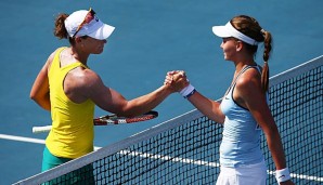 Samantha Stosur und Veronika Kudermetowa trafen aufeinander