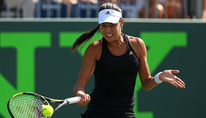 Ana Ivanovic belegt aktuell Platz 12 in der WTA-Weltrangliste