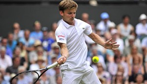 David Goffin besiegte den Österreicher Dominic Thiem in drei Sätzen