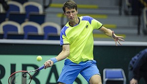 Sergiy Stakhovsky in einer Partie für die Ukraine