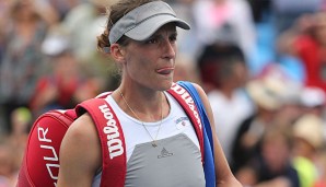 Andrea Petkovic musste im Viertelfinale ihre Sachen packen