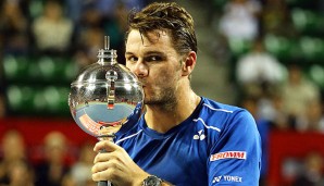 Stan Wawrinka feiert den elften Titel seiner Karriere