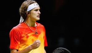 Alexander Zverev könnte im Turnierverlauf bald auf Bruder Mischa treffen