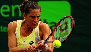 Andrea Petkovic unterlag der Französin Caroline Garcia in drei Sätzen