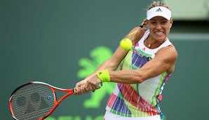 Angelique Kerber hatte den ersten Satz mit 1:6 verloren