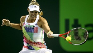 Angelique Kerber gab aufgrund von Knieproblemen auf