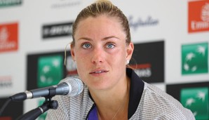 Angelique Kerber gab wegen ihrer lädierten Schulter Entwarnung