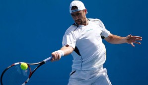 Benjamin Becker steht beim Rasenturnier in Halle als erster Deutscher im Achtelfinale