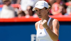 Simona Halep konnte im Halbfinale Angelique Kerber bezwingen