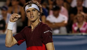 Tennis: Alexander Zverev erstmals unter den Top 20