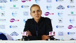 Elena Vesnina hat sich über Muguruza beschwert